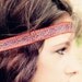 The Moroccan Sun Bohemian Headband, Glorious Colors, beautiful ornate detail, Exotic