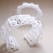white geometric cuff - Faceted Cuff bracelet in White. 3d printed statement jewelry. winter fashion, modern
