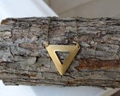 Cut it Out Triangle Necklace