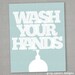 Four Custom Bathroom Prints 8x10 Printable Art