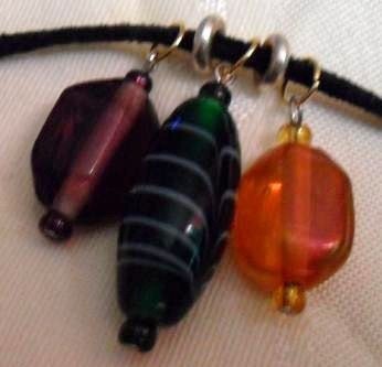 Glass Candy Dangles Necklace