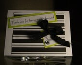 Handmade Thank you for being my Bridesmaid Card (Ready to Ship)
