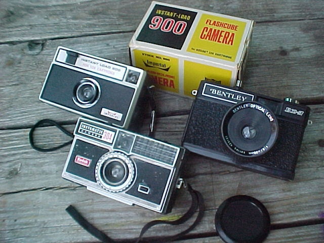A Trio of Funky Old Cameras ( Instant  Collection ) - ChipandRusty