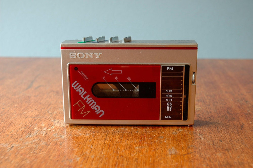 Vintage Sony Walkman WM-F10 - RESERVED for Dave