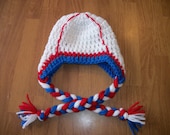 6-12 Months Baseball Beanie- Photo Prop- Softball