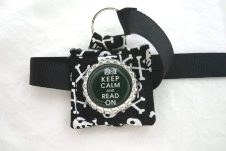 Keep Calm and Read On Magnetic Bookmark