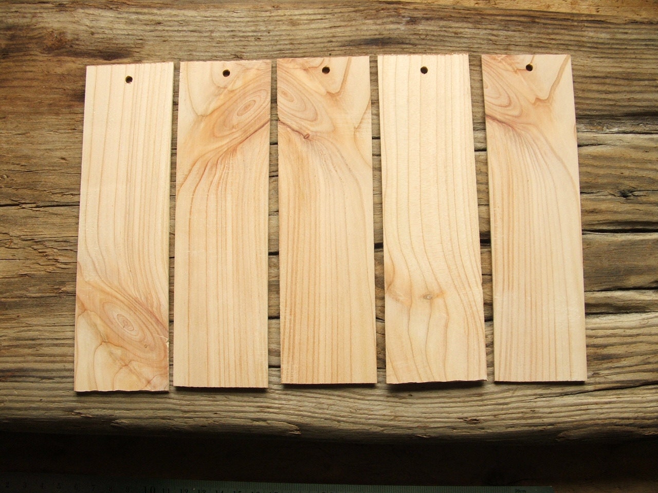 Wooden Bookmark Blanks for Pyrography and Personalising.
