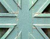 Union Jack Motif Door - 20x30 ready to hang deep wrapped gallery giclée print