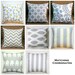 Premier Prints Grey Gotcha Pillow Cover- 16x16 inches- Hidden Zipper Closure