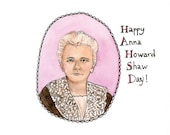 Happy Anna Howard Shaw Day Original, Framed