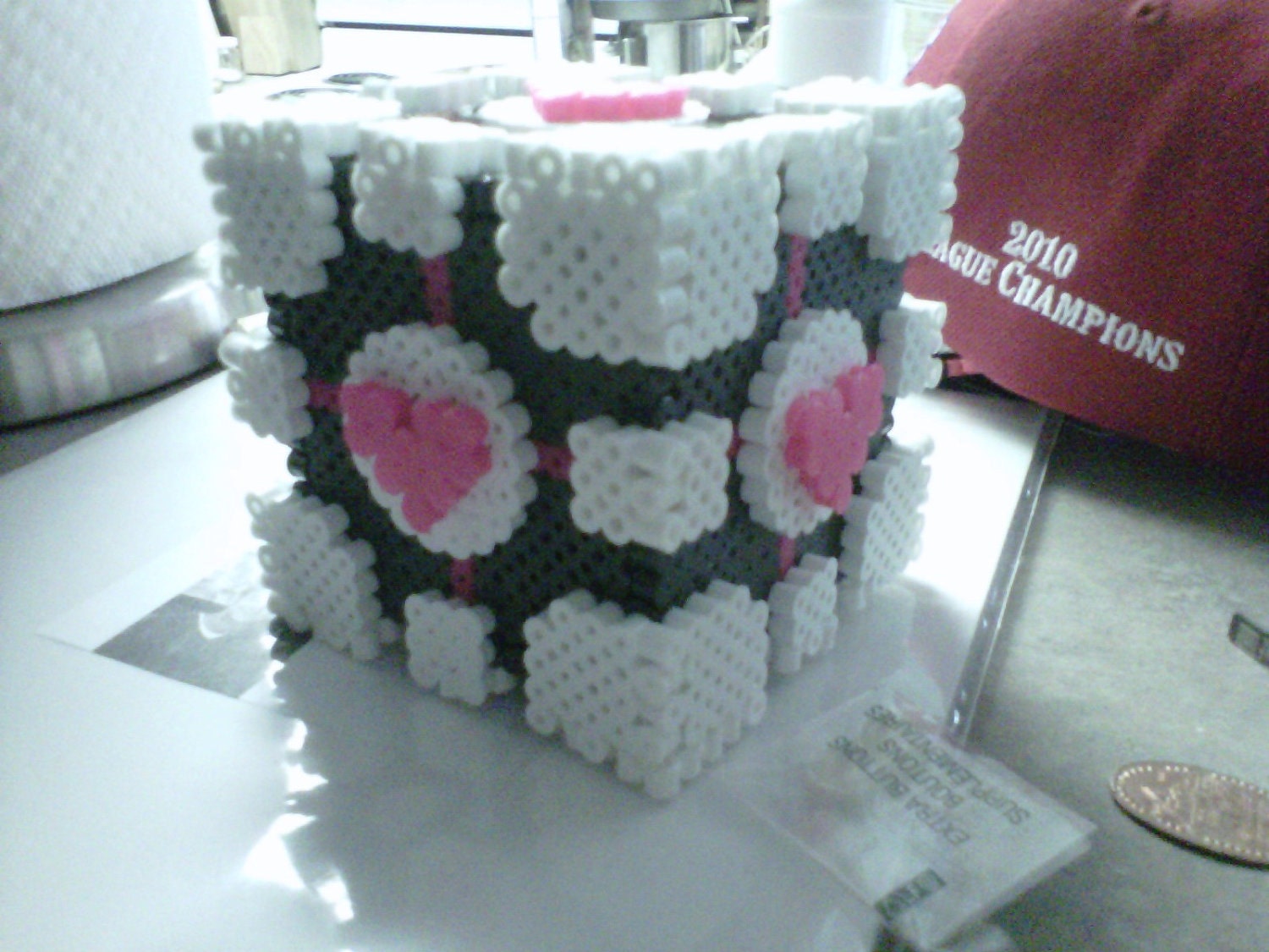 pixelated companion cube