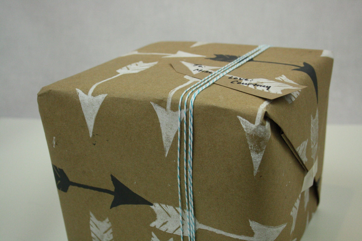 Arrow Wrapping Paper Kraft paper gift wrap for any occasion
