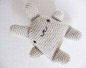 Super Kawaii Crocheted Bunny No.8 - Grey