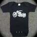 Born To Ride Black Onesie or Shirt
