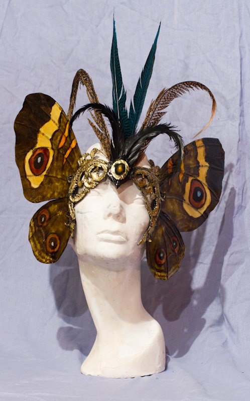Buckeye Butterfly Headpiece