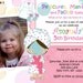 Birthday Invitation - Personalized Spa Mani Pedi Invitation With or Without Photo (3 Designs to Choose) - Digital Print