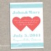 Custom Save the Date Card - DIY printable file by YellowBrickStudio