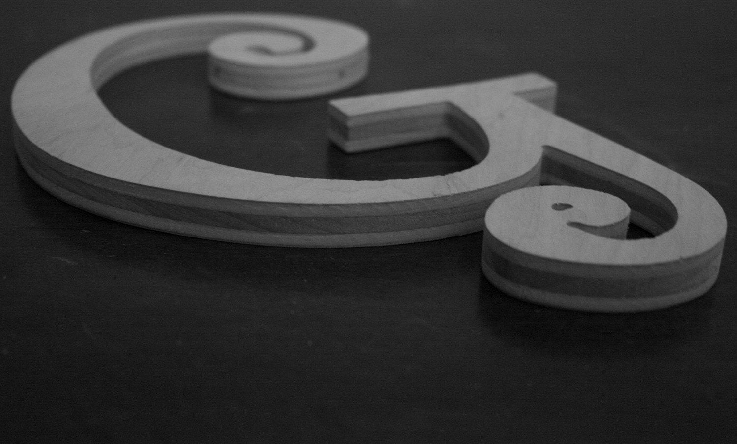 Wooden Wall Letters, Unfinished, Alphabet Decor for your Baby Nursery 10 inches