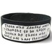 Inspirational Quote Bracelet - Leather Cuff - Those Who Danced To The Music - Your Choice of Color