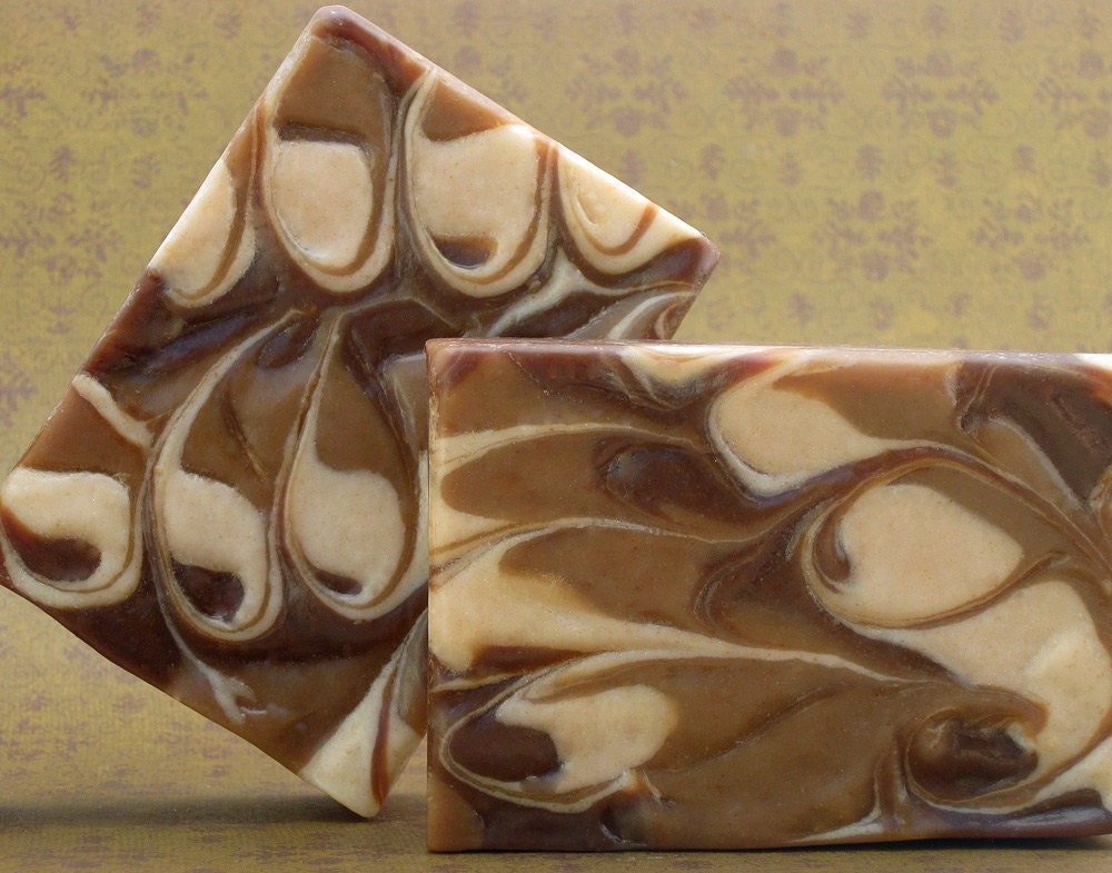 Goat's Milk Soap- Chai Latte Cold Process Soap with Hemp Seed Oil