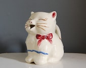 Shawnee Pottery Puss 'n Boots Kitty Cat Creamer