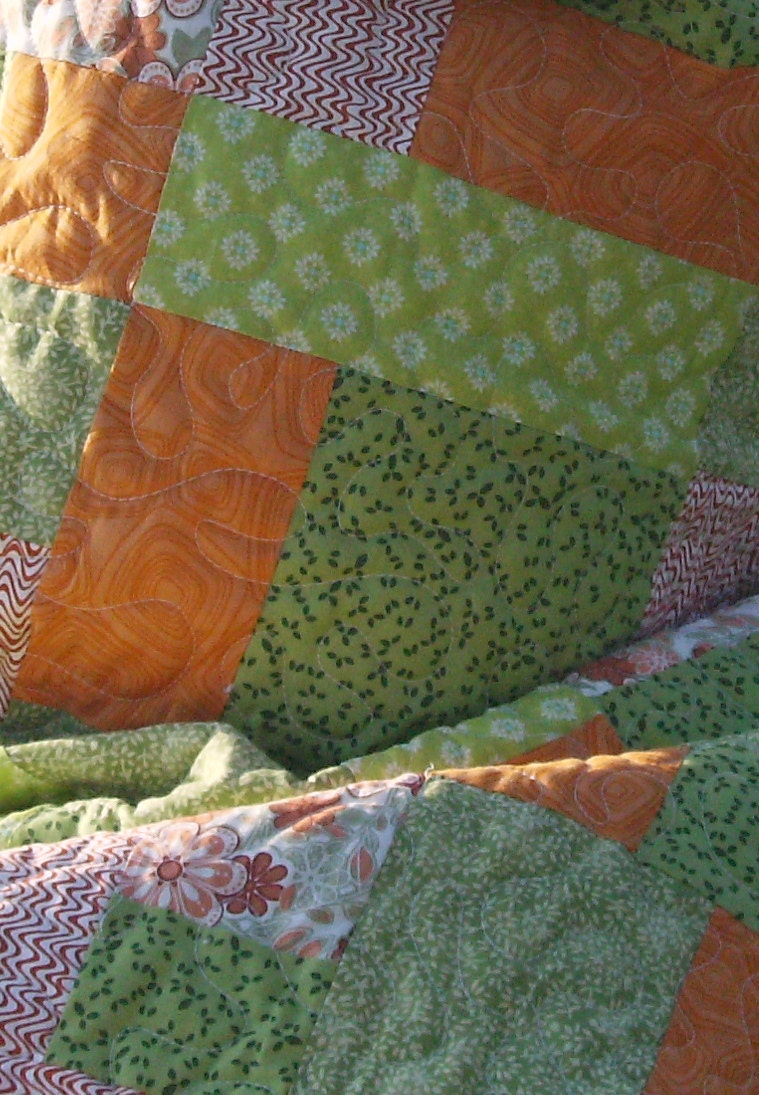 Citrus Sunshine Handmade Quilt