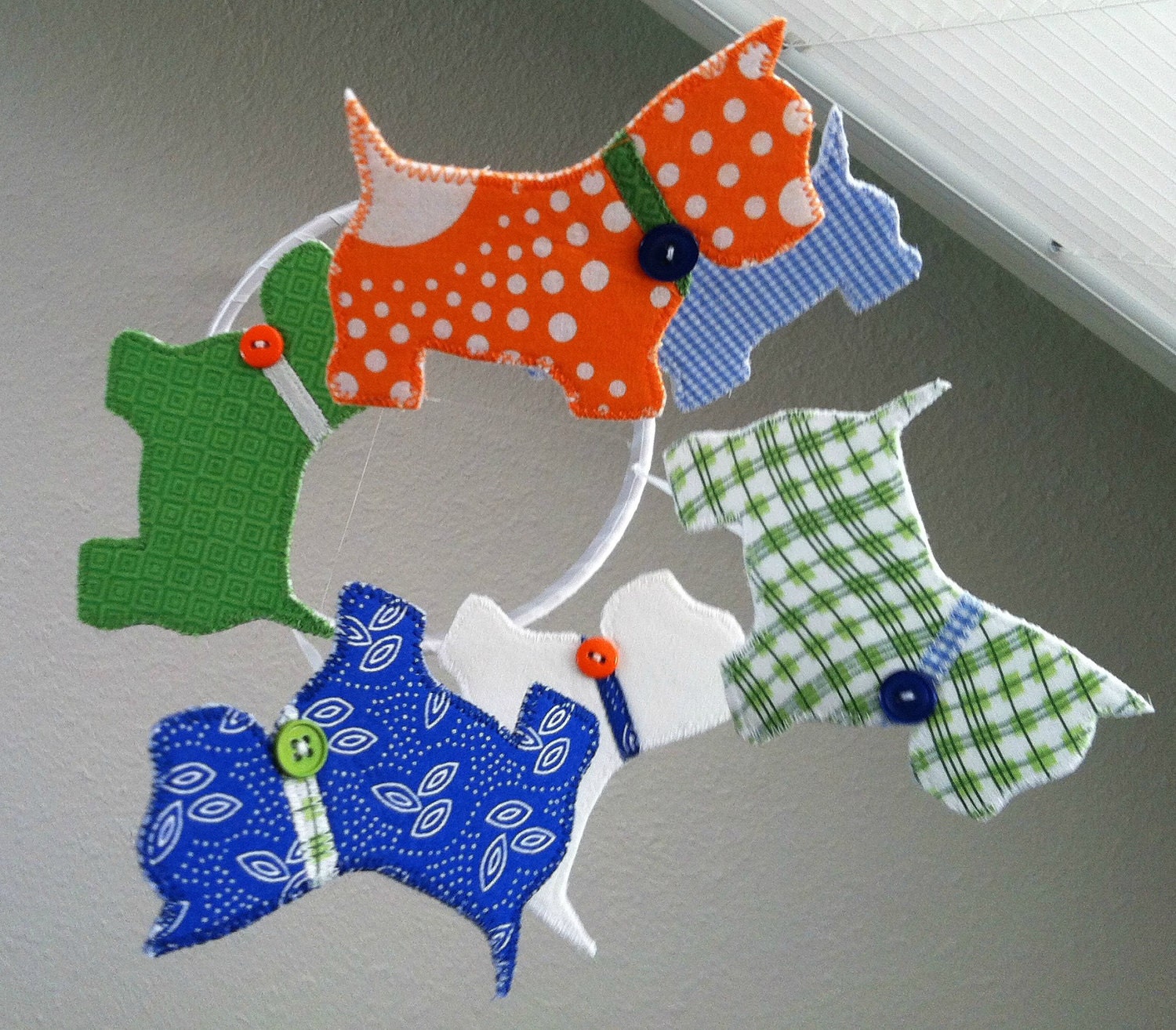 Nursery Mobile - Westie Puppy Mobile