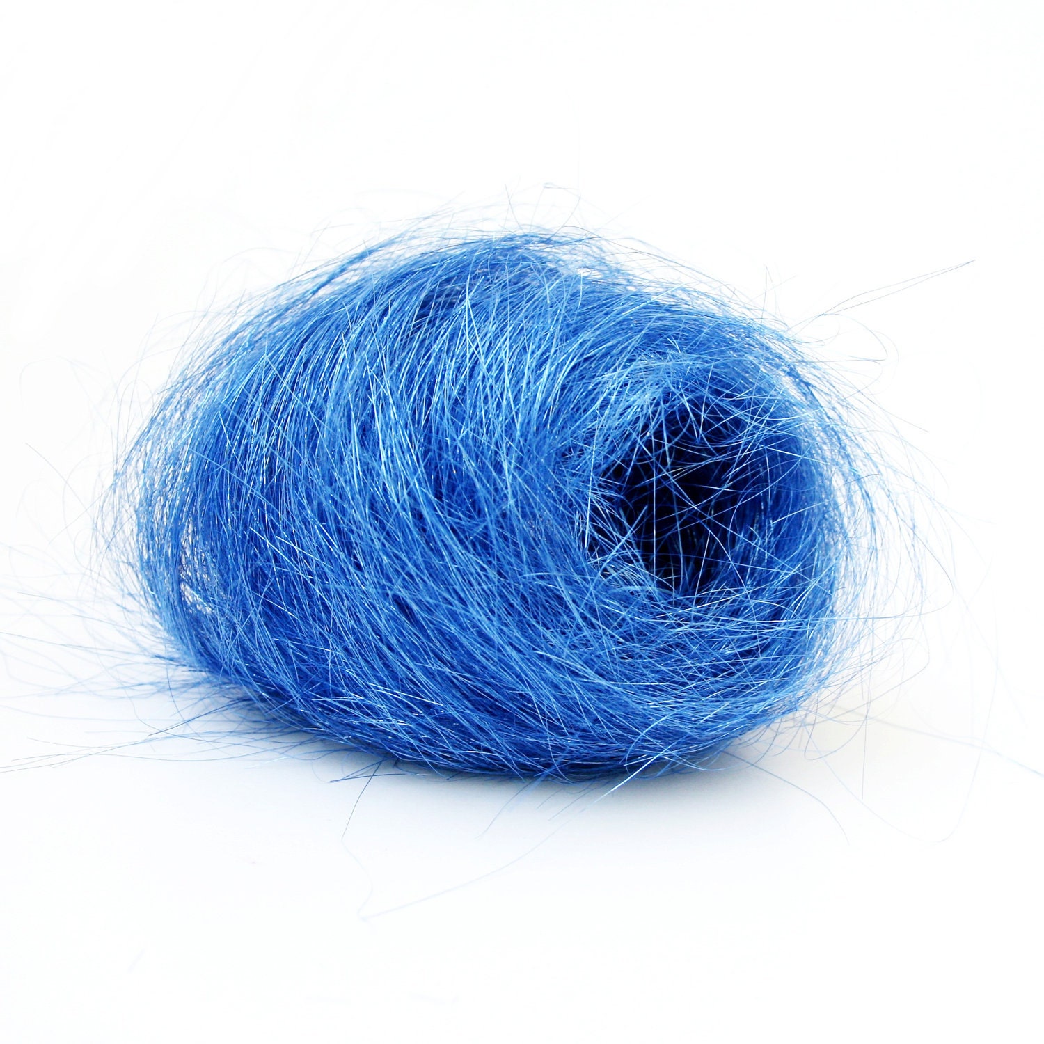 Angelina Sparkle Spinning Fiber in Periwinkle, 0.5 ounces