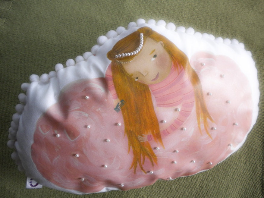 Decorative girls pillow - Princess pillow for princess girls