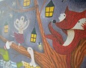 Digital Art print illustration for children "Dancing"