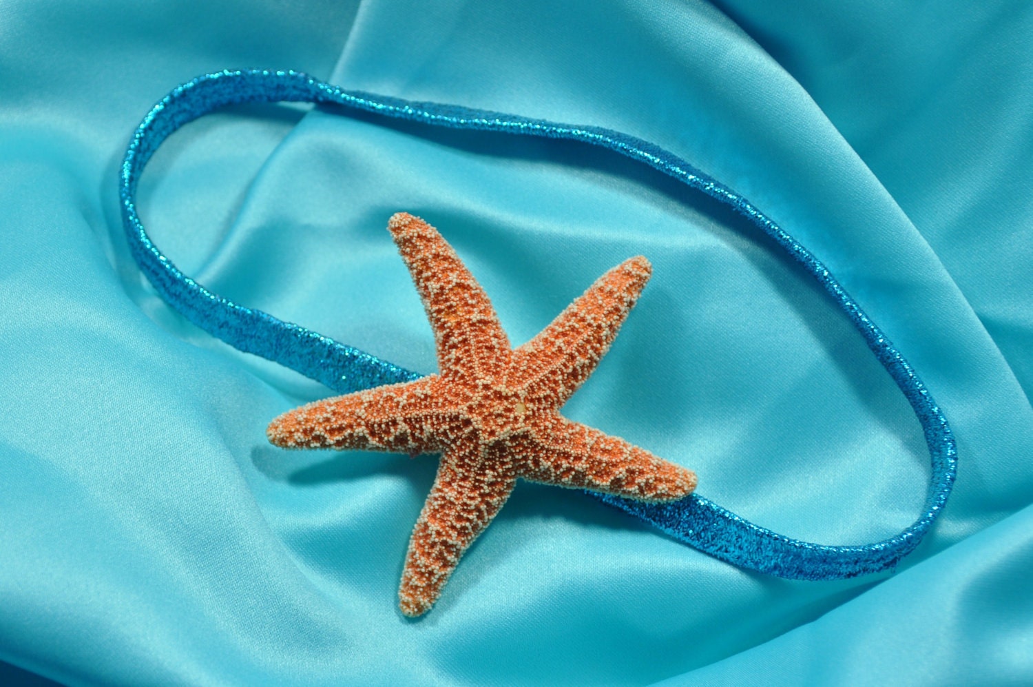 Sparkly Starfish Headband for Your Little Mermaid