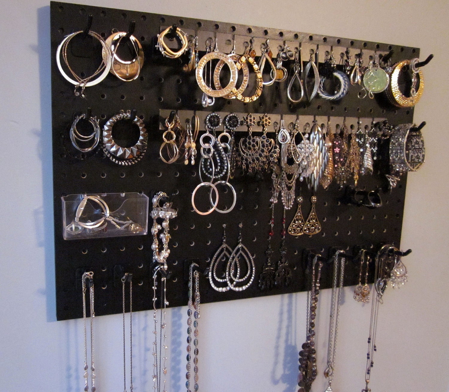Jewelry Organizer - Necklace Hanger - Bracelet Holder - Earring Display