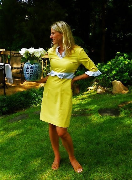 The Elizabeth Anne: cotton sundress with bow
