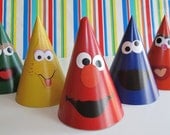 Sesame Street Character Party Hats