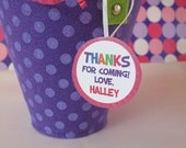 Dora the Explorer Thank You Tags