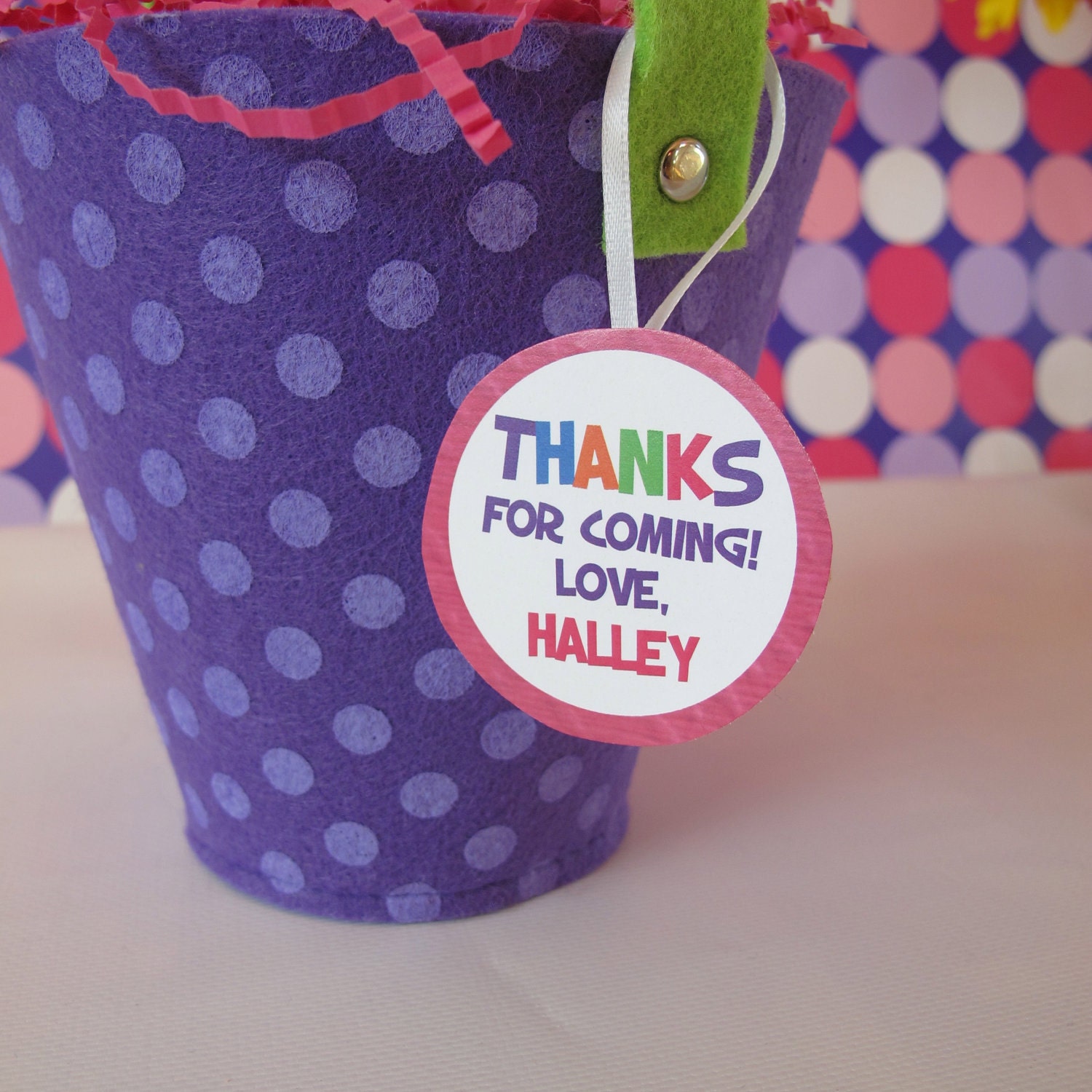 Dora the Explorer Thank You Tags