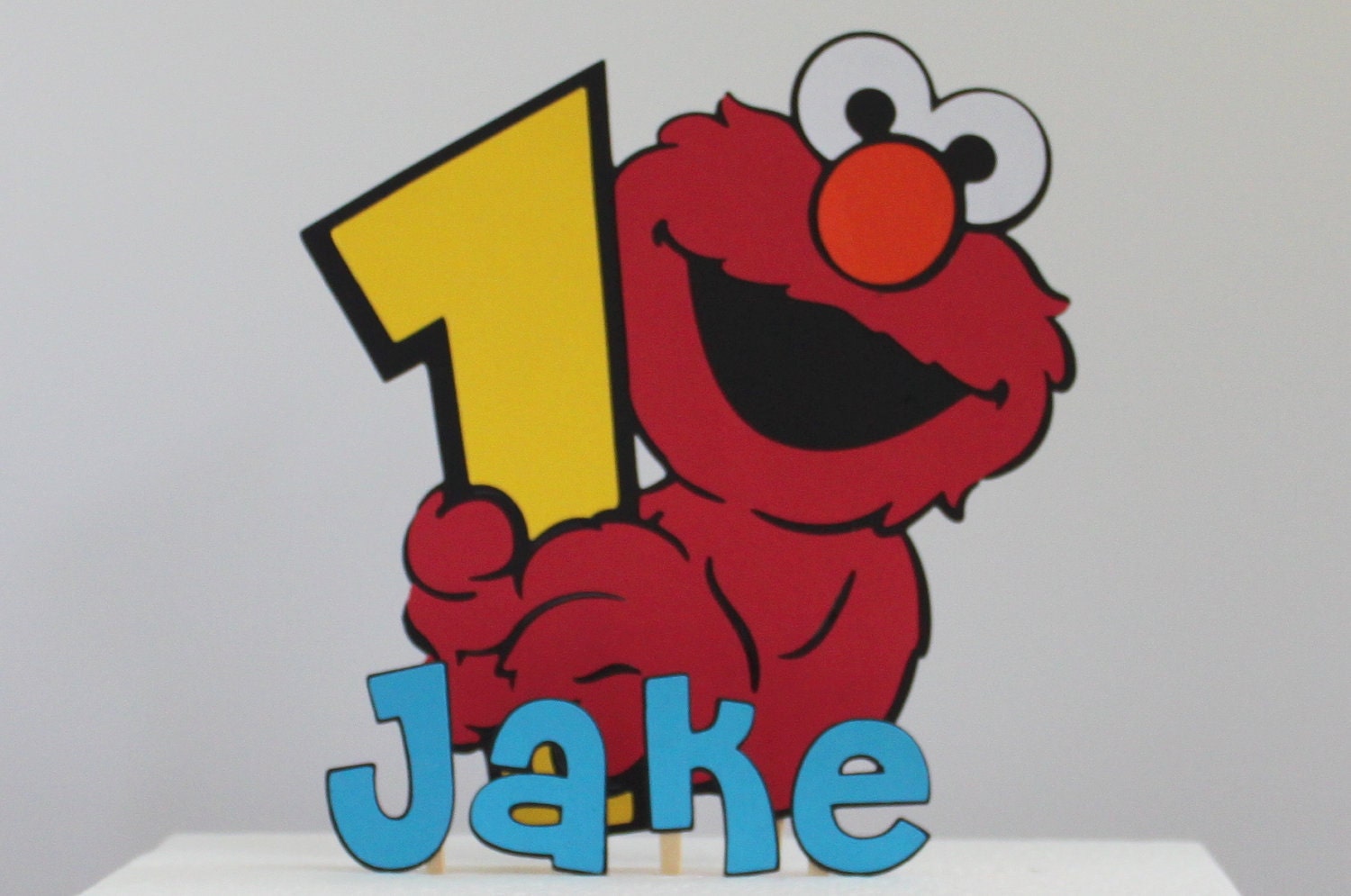 Elmo First Birthday Smash Cake, Personalized