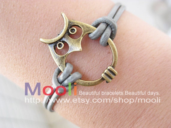 Owl Charm Bracelet