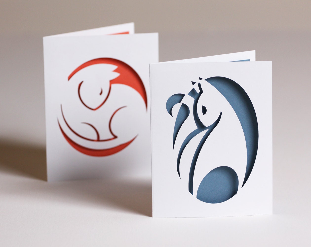 Cat Note Cards Set of Two