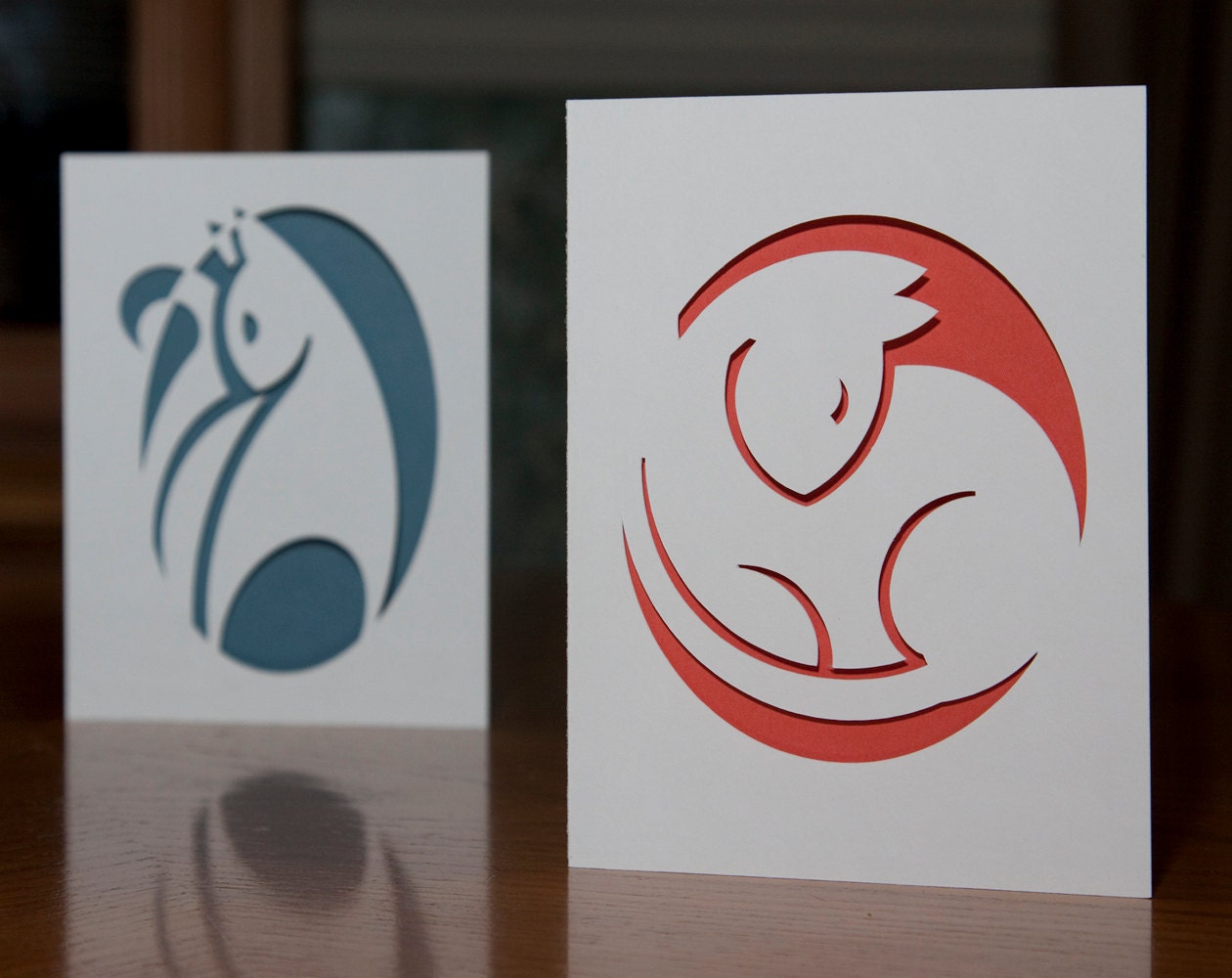 Cat Note Cards Set of Two