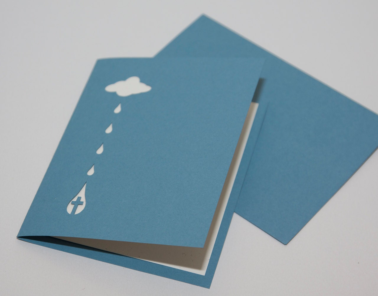 Sympathy Card in Recycled Papers with Blank Liner