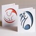 Cat Note Cards Set of Two