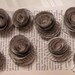 Paper Flower Rosettes - Set of 10