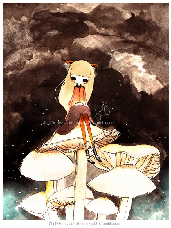 Somewhere in a Cave - print