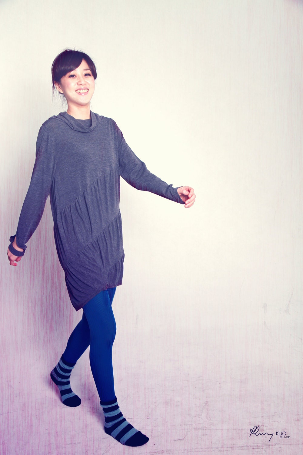 Gosselin Baguette Cowl Neck Top