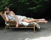 Sample Sale Maxi Slip Dress in Cotton Voile size M colors Bamboo and Quarry