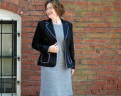 Basic Shift in Stretch Houndstooth Designer Sample Sale