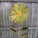 Wild Flower Garden Stake, Metal Garden Art, Painted Flower Yard Stake, Metal Yard Art, Metal Flower Yard Stake, Metal Flower on Stake