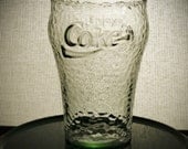 Vintage small Coca-Cola glass by Indiana Glass Company, retro, collectible