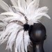 MADE TO ORDER White Feather Headpiece Headdress